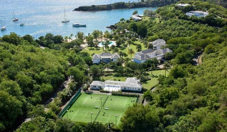 The Inn at English Harbour-Aerial View Of The Hotel
